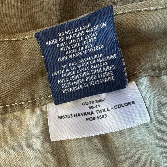 Fidelity Denim Havana Twill Green Straight Leg Denim Jeans Mens 40 - Picture 12 of 12